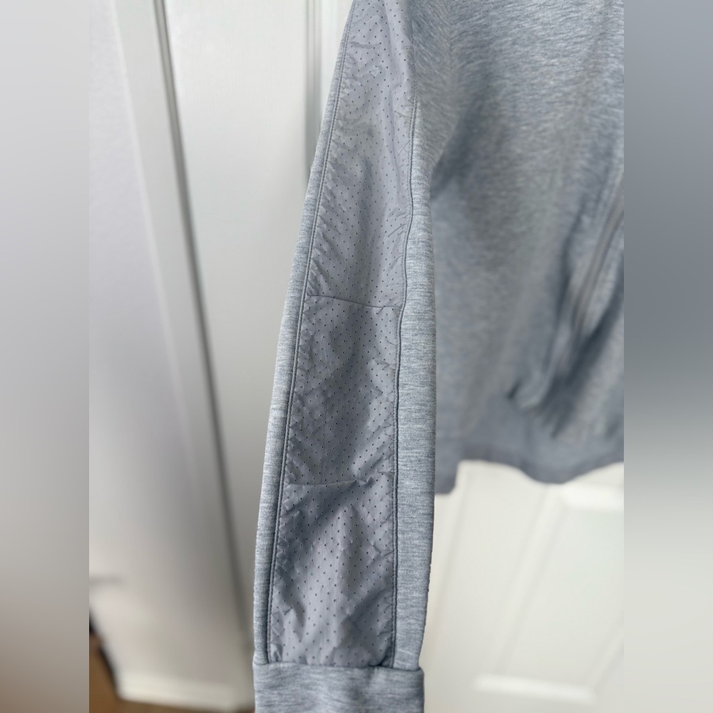 Nike Advance 15 Fleece Full-Zip Hoodie - Gray (Style 725720-064) - Size Small - Picture 2 of 7